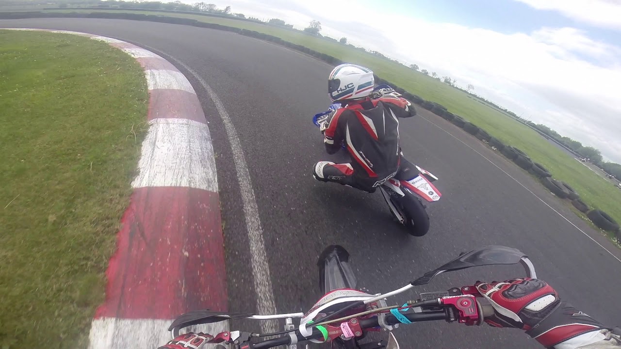 Nuts Corner Pitbike Supermoto Practice 24th May 2020 Thompson V McCallen