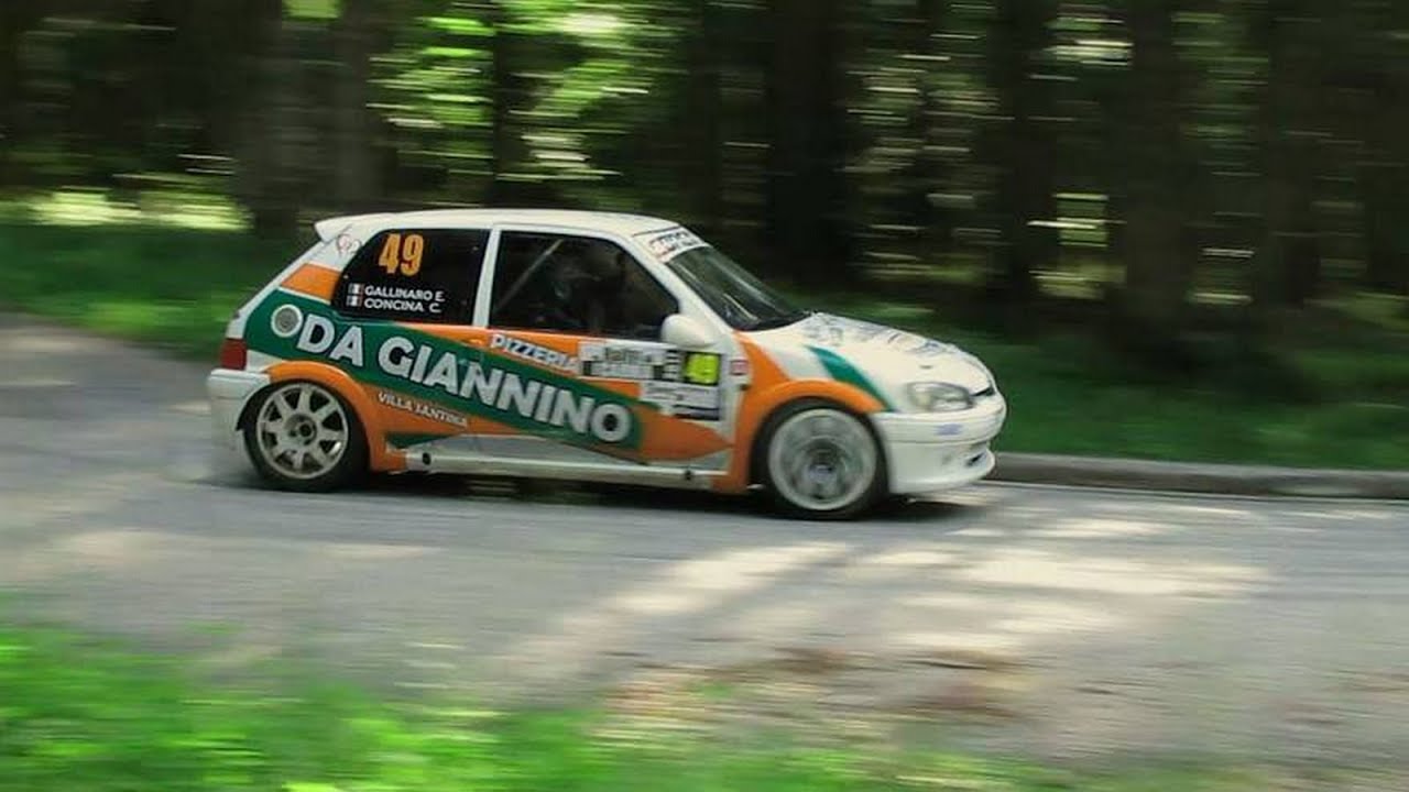 O. CONCINA  / E. GALLINARO   ITA   / PEUGEOT 106  A6 / 4&deg; RALLY VALLI DELLA CARNIA 2017  (  HD  )