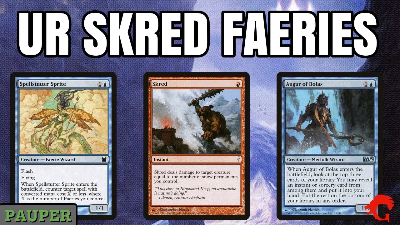 On Test UR Faerie de Lukka qui a fait TOP4 au SIDEBOARD 5 ! - PAUPER UR FAERIE - MTGO League - FR