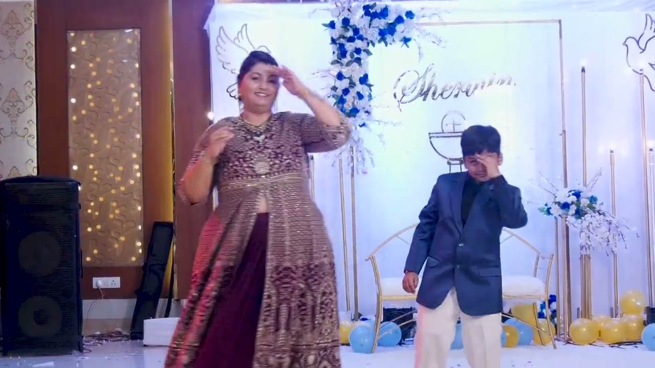 Sherwin First Holy Communion l Father and Son performance