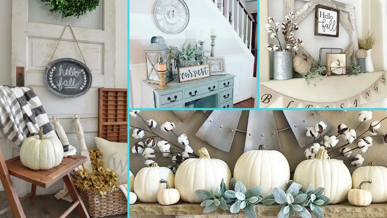 ❤ DIY Rustic Shabby Chic Style Fall decor Ideas ❤ | Home decor & Interior design | Flamingo Mango