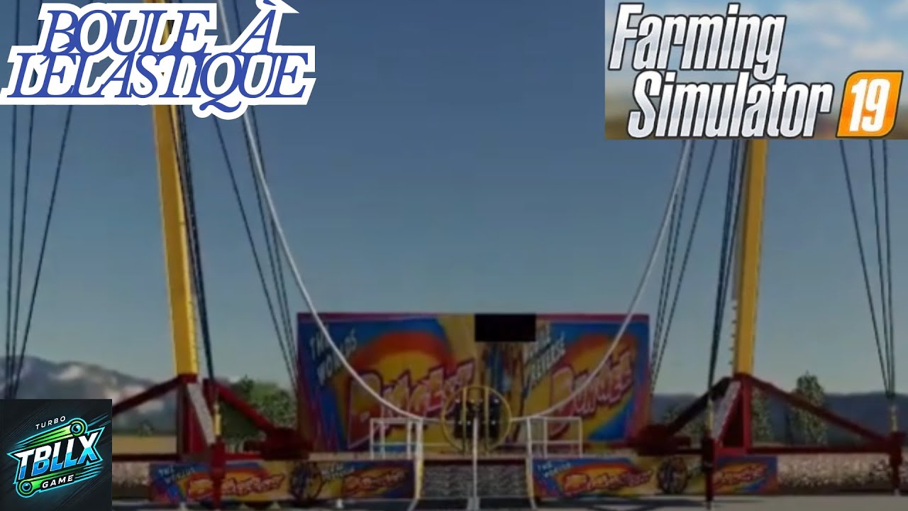 la boule à l'élastique (cette video était la premiere de farming simulator)
