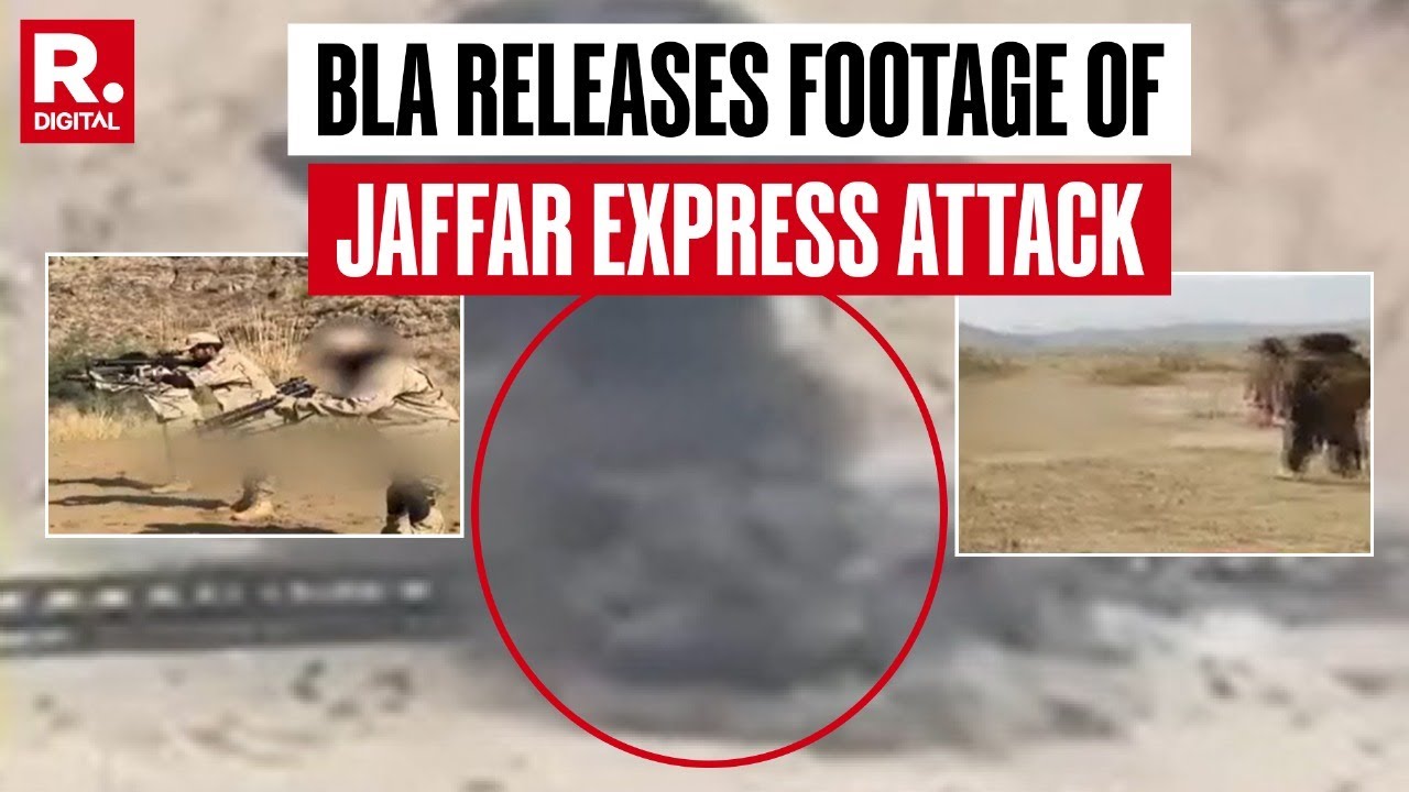 BLA Releases Video Of March 11 Attack Claiming 214 Pak Military Personnel | Jaffar Express Highjack