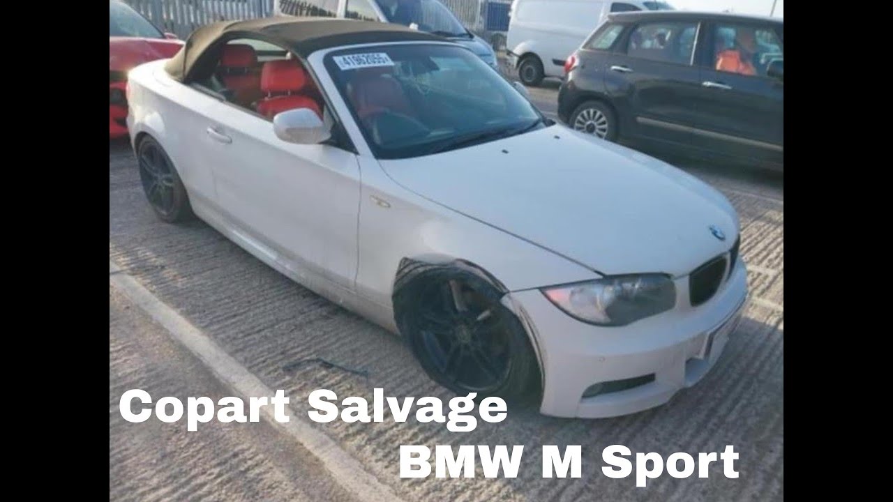 BMW M Sport 1 series Copart Salvage