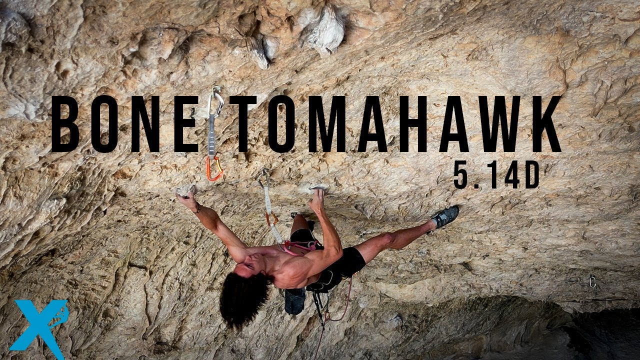 Костяной томагавк 5.14d | Пещера Финн