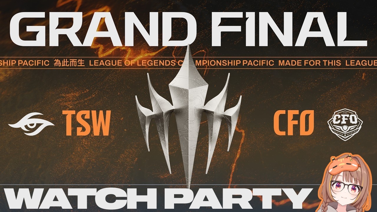 【#WatchPartyLCP】TSW vs CFO | LCP 2026 Split 3 Grand Final【ぶいすぽっ！/千燈ゆうひ】