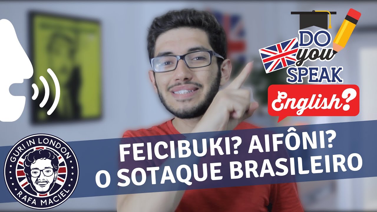 Como é o sotaque brasileiro em inglês? 📚
