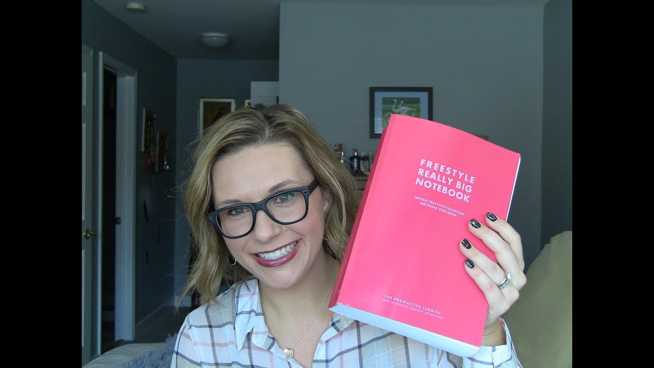 Productive Luddite A Full Review: Really Big Notebook!