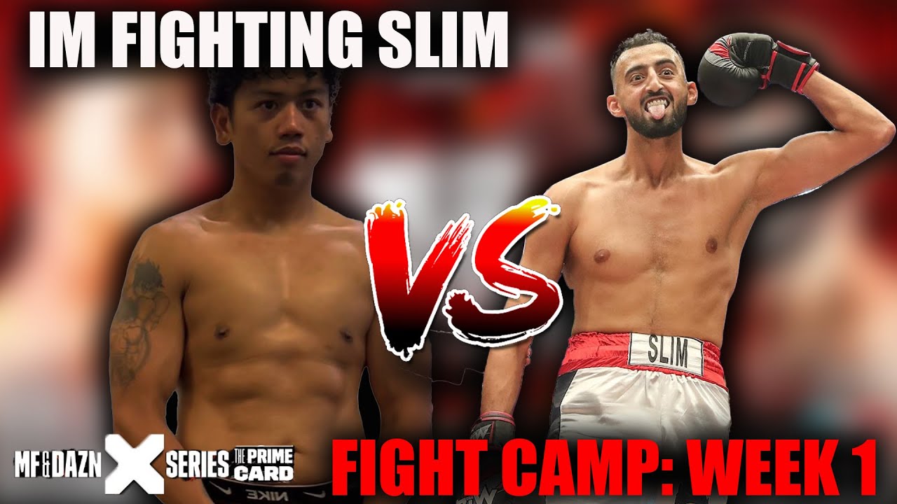 SALT PAPI VS SLIM | TRAINING CAMP WEEK 1 (MISFITS & DAZN BOXING: PRIME CARD) #ksivstommyfury