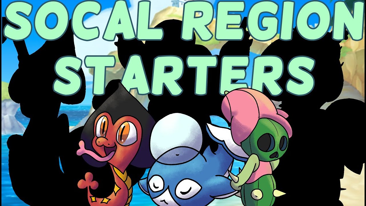 Making Starter Pokemon for Southern California