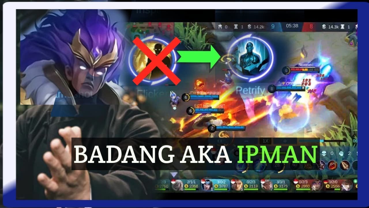 Badang MVP 2v5 IN LORD FIGHT RANK | MLBB 2020