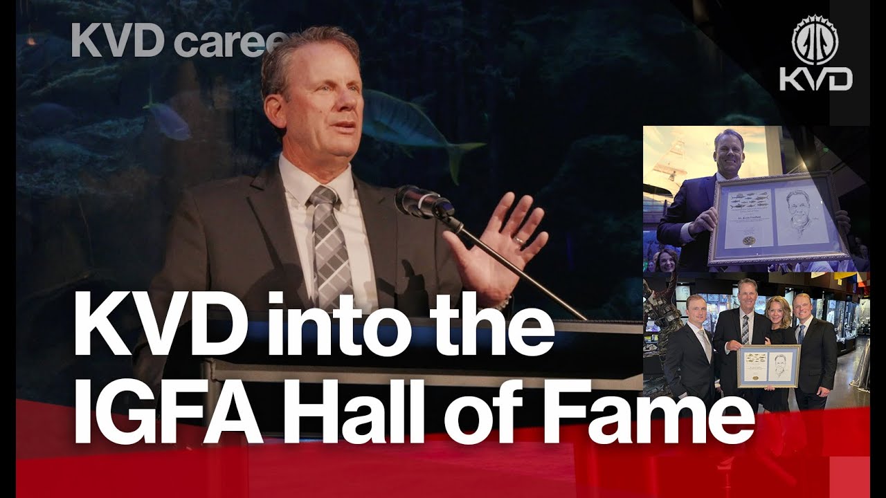 Kevin VanDam Joins Elite Anglers in IGFA Fishing Hall of Fame - hear KVD's message