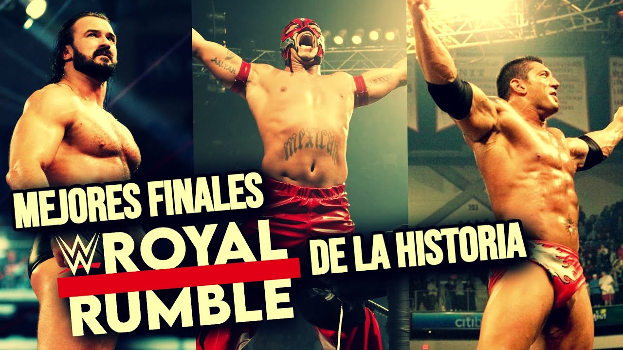 Los 10 FINALES MÁS ÉPICOS en la historia del ROYAL RUMBLE | Cuando el Royal Rumble Valía la Pena