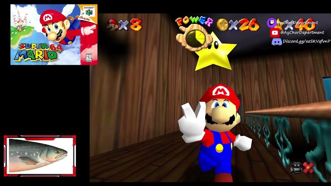 #40 Secret of the Haunted Books! (Super Mario 64)