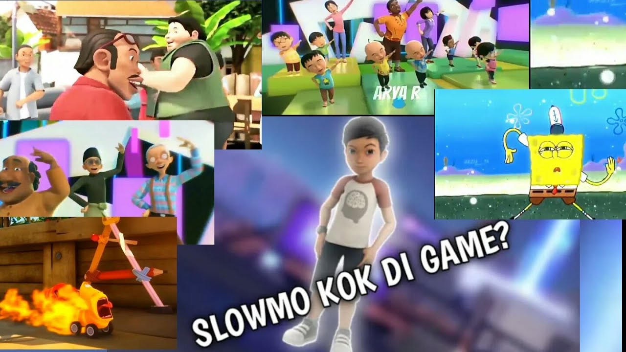 TOP 5 SLOWMO KOK DI GAME🤙😏! || VIRAL TIK TOK!