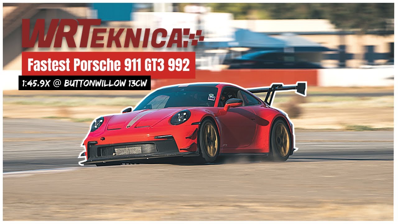 WRT 992 GT3 Buttonwillow - 1:45.9xx On Street Tires