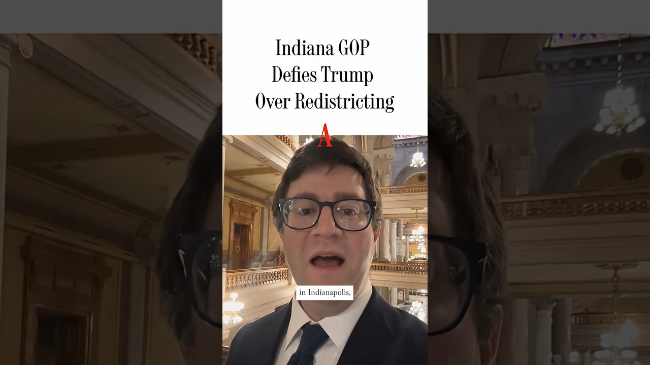 Indiana GOP Defies Trump Over Redistricting