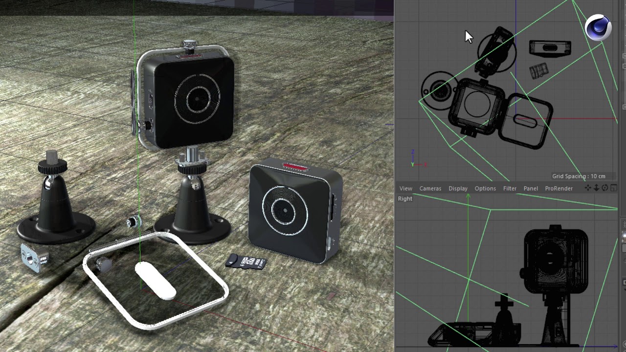 Tip - 161: How to get started with ProRender in Cinema 4D Release 19
