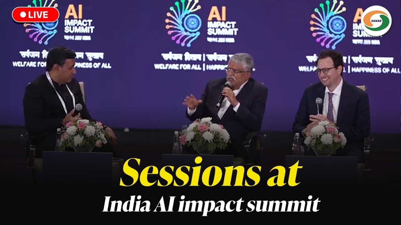 Live- Sessions at India AI impact summit