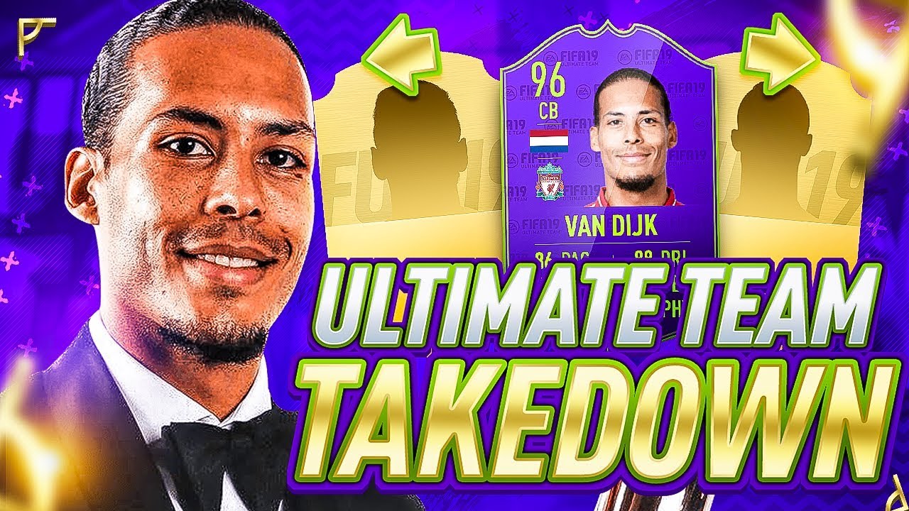 OMFG HUGE ICON DISCARD!!! POTY VIRGIL VAN DIJK TEAM TAKEDOWN VS AJ3!!!