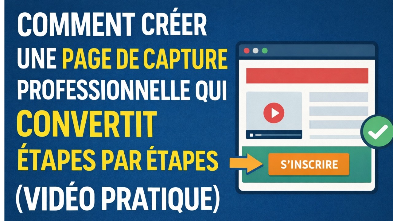 Comment Créer une Page de Capture Ultra Performante (Tutoriel Pratique)