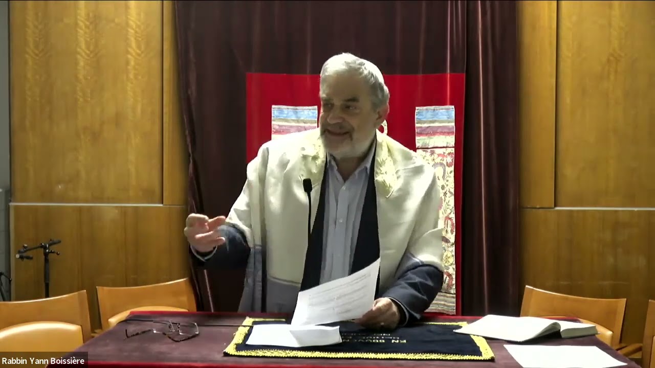 Yann Boissière -- Commentaire sur la parashah TETSAVEH