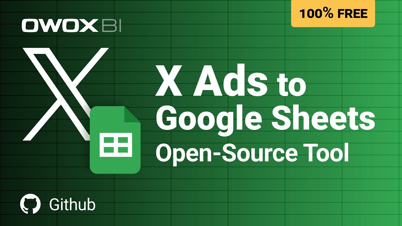 Export Twitter X Ads Data to Google Sheets On Schedule (Free, Open Source Connector)