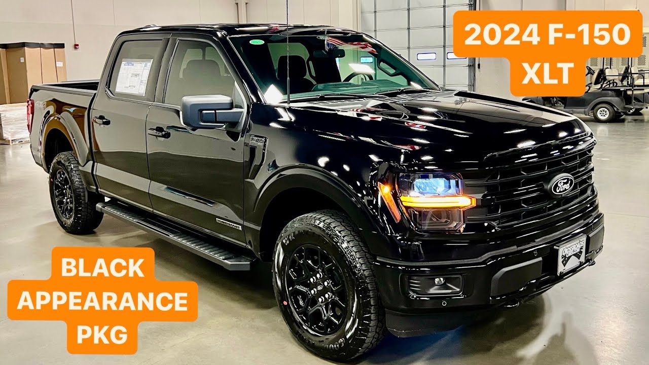 2024 Ford F-150 XLT BLACK APPEARANCE PACKAGE