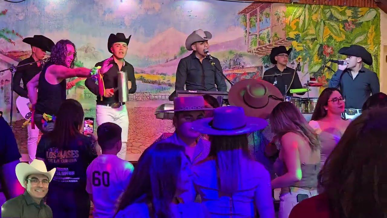 LOS 4 ASES DE LA CUMBIA vid  4 La Espuela Sn  Bdo    Vicente Bravo T