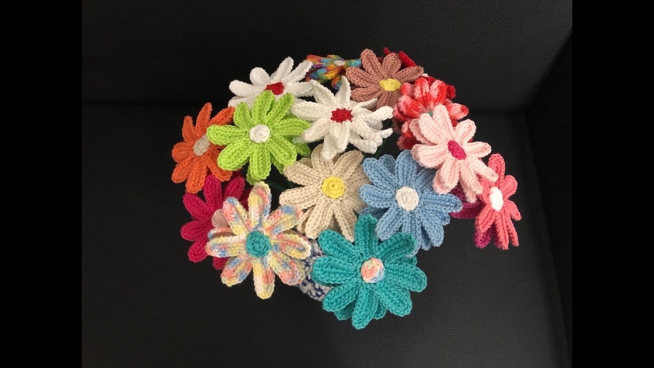 Tuto fleur au crochet @Alextitia Tuto Crochet