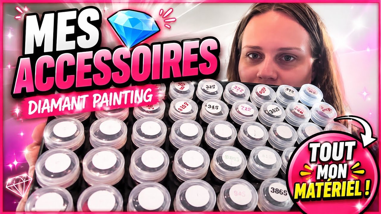 Mes accessoires de diamant painting 