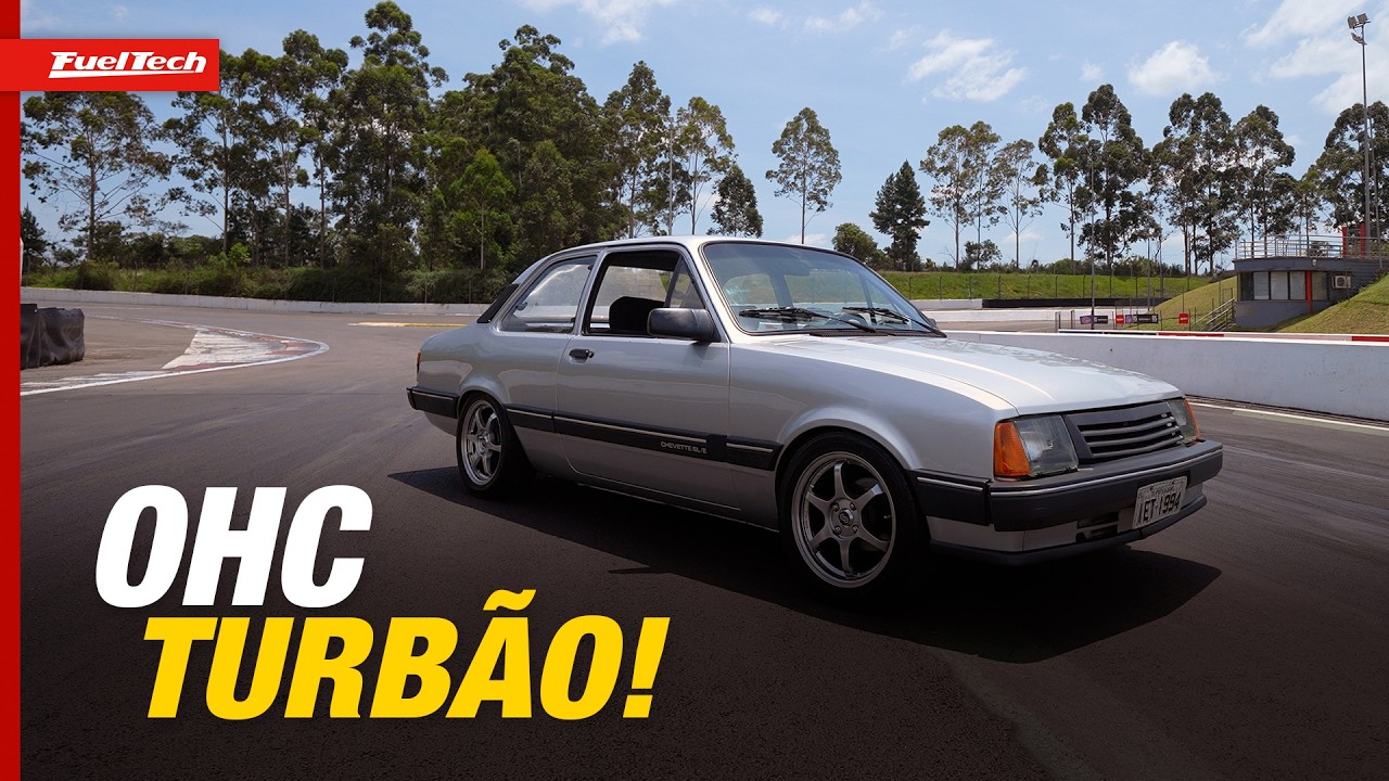 Chevette Turbo OHC: Quase 4x mais pot&ecirc;ncia com projeto feito do ZERO