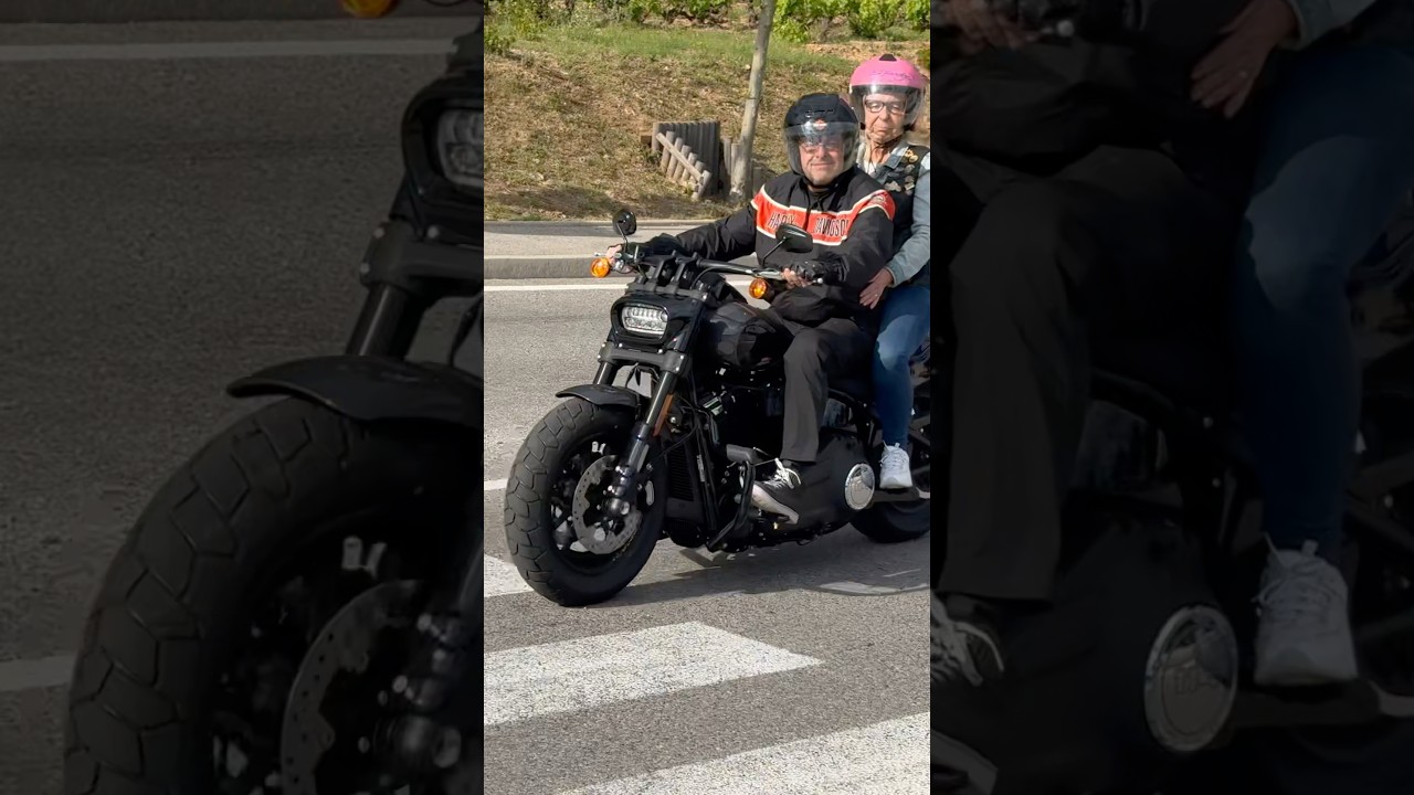 Harley Fat Bob#harley #fatbob114 #sttropez