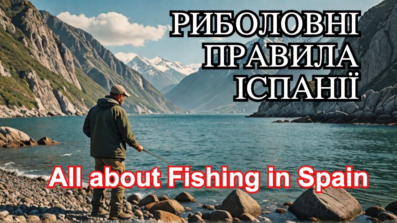 Все про риболовлю в Іспанії. Правила & Ліцензія. All about Fishing in Spain