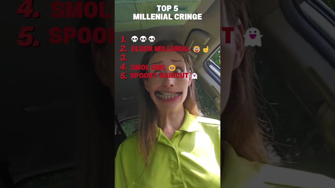 TOP 5 MILLENIAL CRINGE MOMENTS