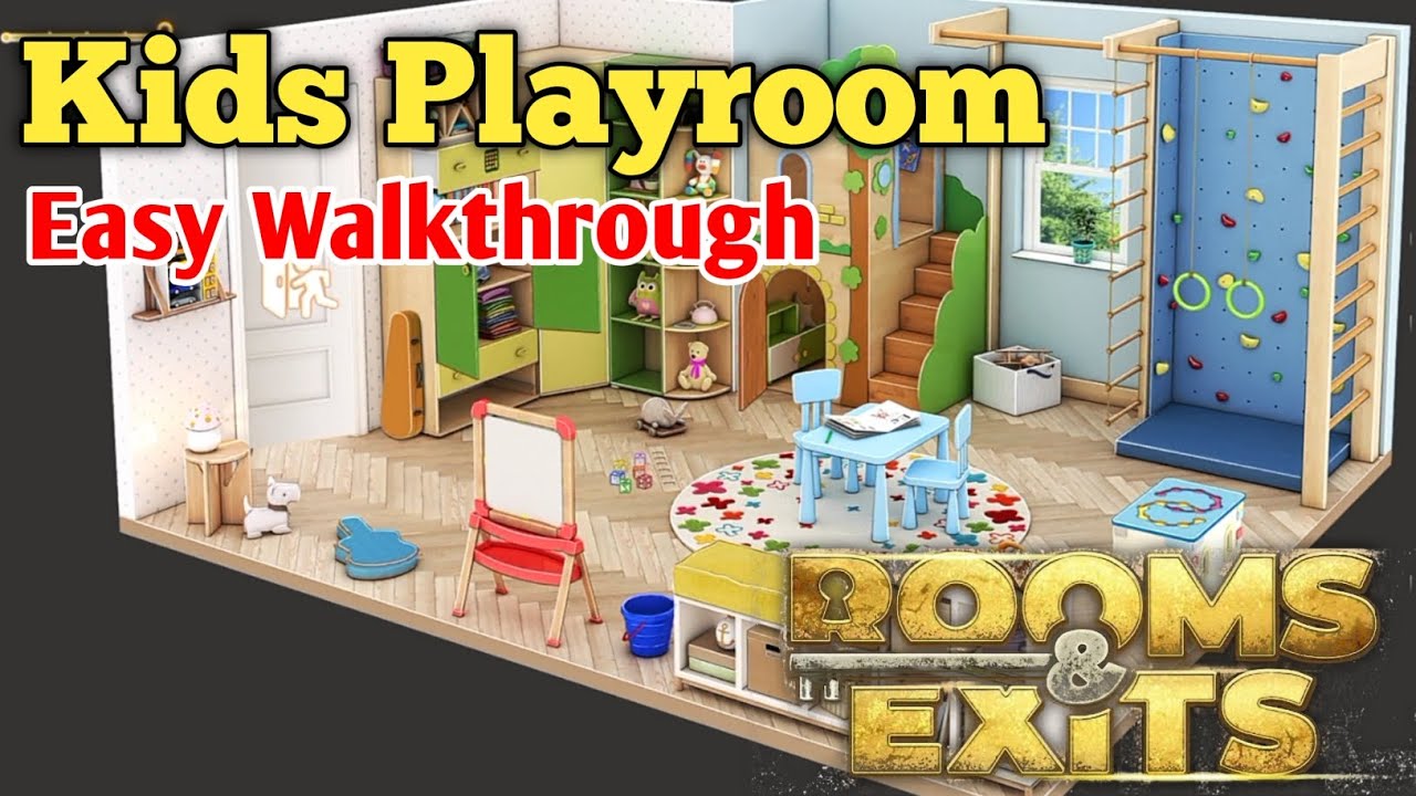 Rooms and Exits Level 8 Kids Playroom Chapter 3 Walkthrough ( Murder Dressed In White )