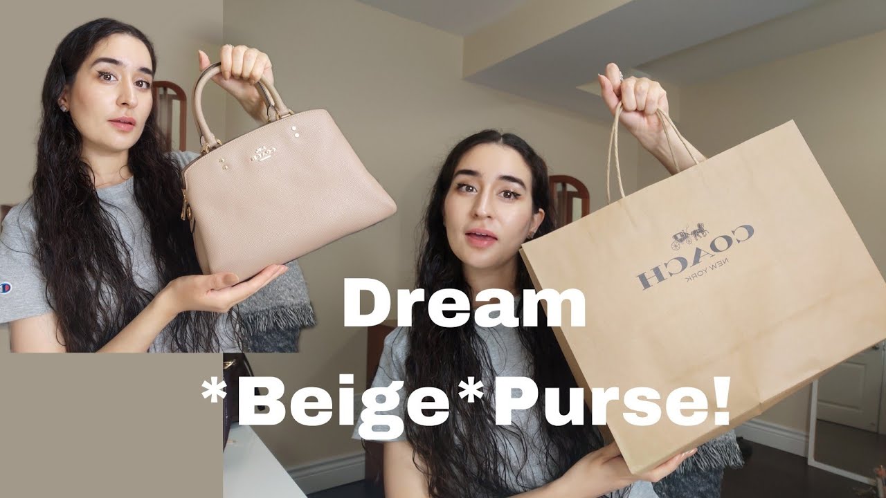 Minimalist unboxes *DREAM* purse! | Coach Mini Lillie Carryall Unboxing