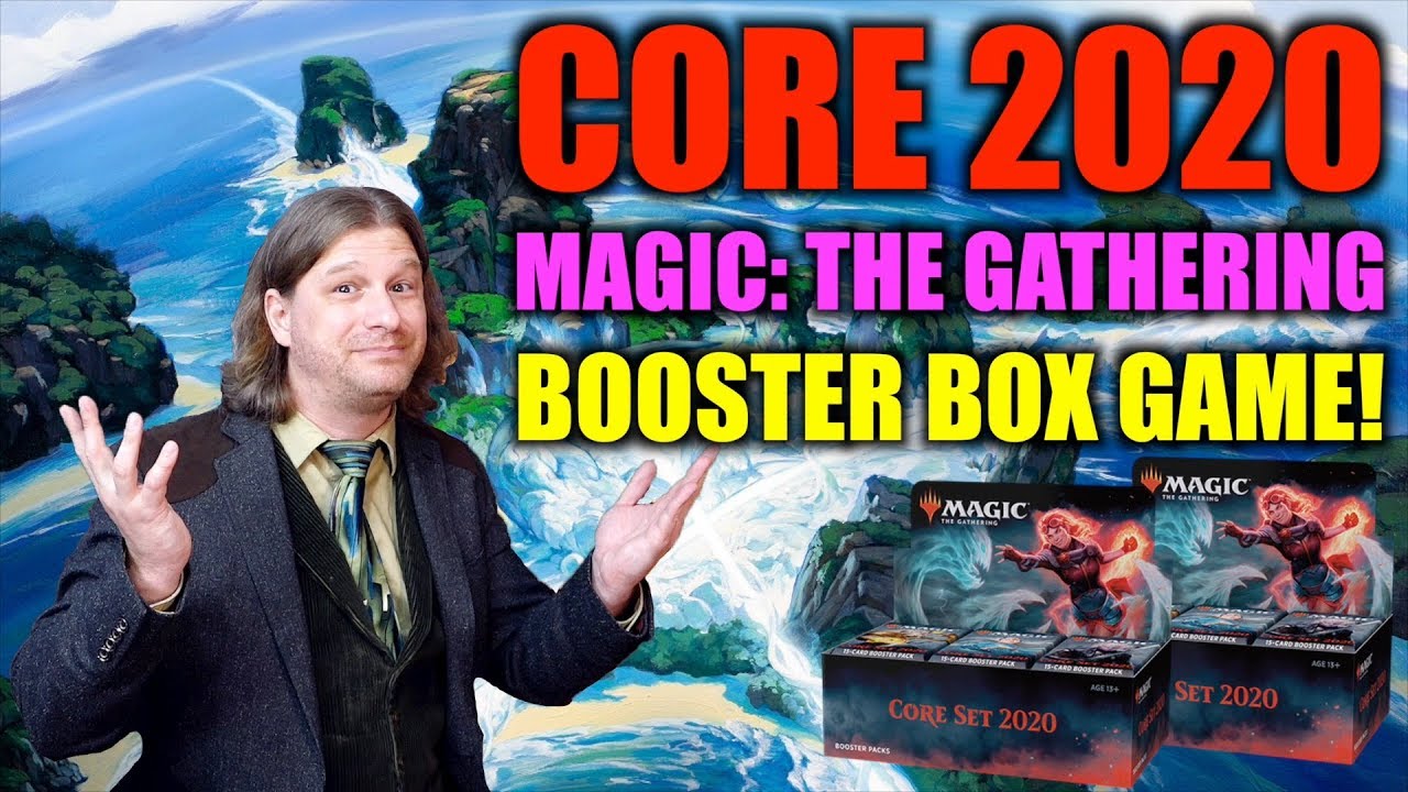 Давайте поиграем в игру Magic: The Gathering Core Set 2020 Booster Box!