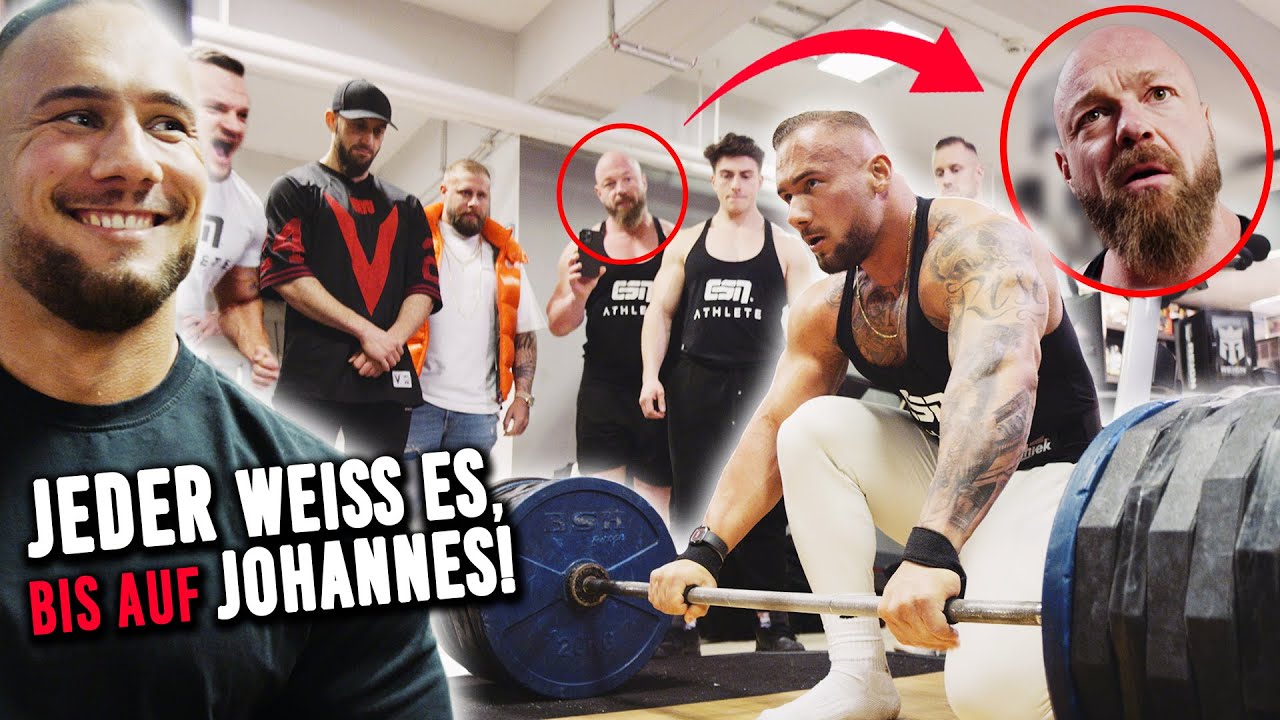 400kg Deadlift PR, aber mit FAKE WEIGHTS (PRANK)