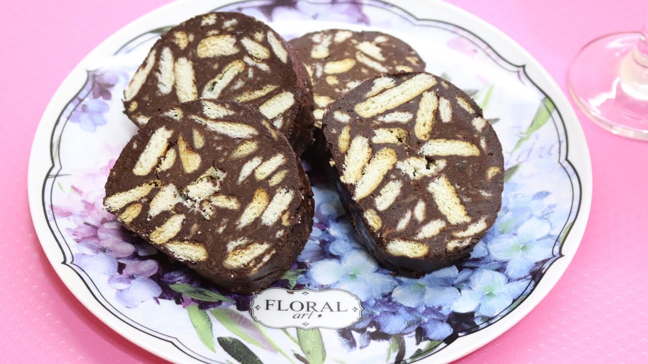 How to make the best Lazy Cake - Biscuit au chocolat اسهل والذ وصفة سوكسيه او بسكوت الشوكولاته