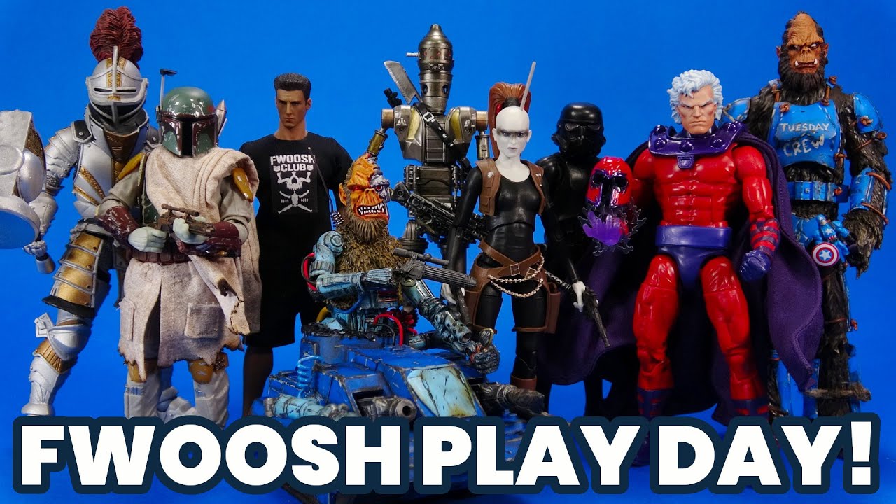 Fwoosh Play Day! Customs, 3D Prints, Third Party, and Official Items for a 6-inch Display 09/08/22