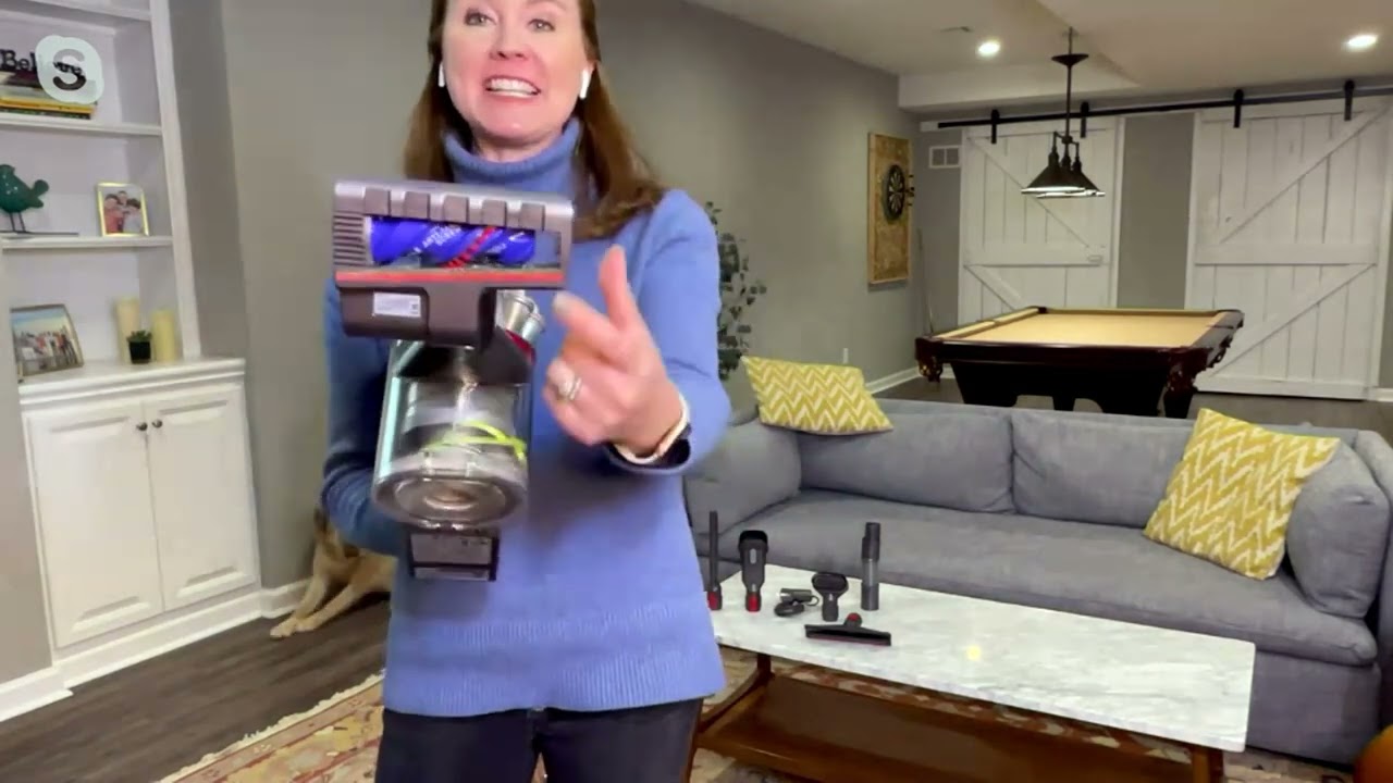 Dyson V8 Extra De-tangle Cordfree Vacuum with 8 Tools on QVC