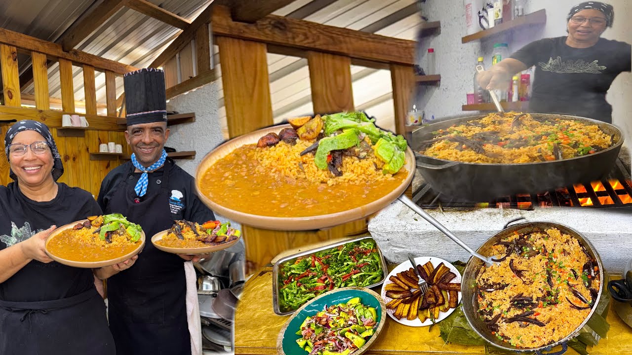👉 El MEJOR LOCRIO DE ARENQUE con Habichuelas, Receta Dominicana en La Vida del Campo 🍚🐟