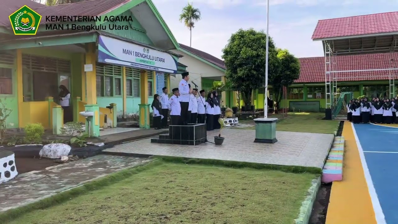 Apel Pagi Bersama Kepala Kanwil Kementerian Agama Provinsi Bengkulu di MAN 1 Bengkulu Utara