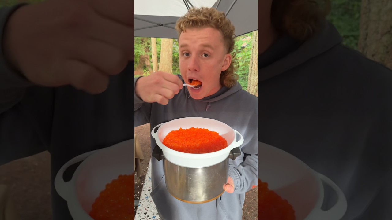 Eating Salmon Babies