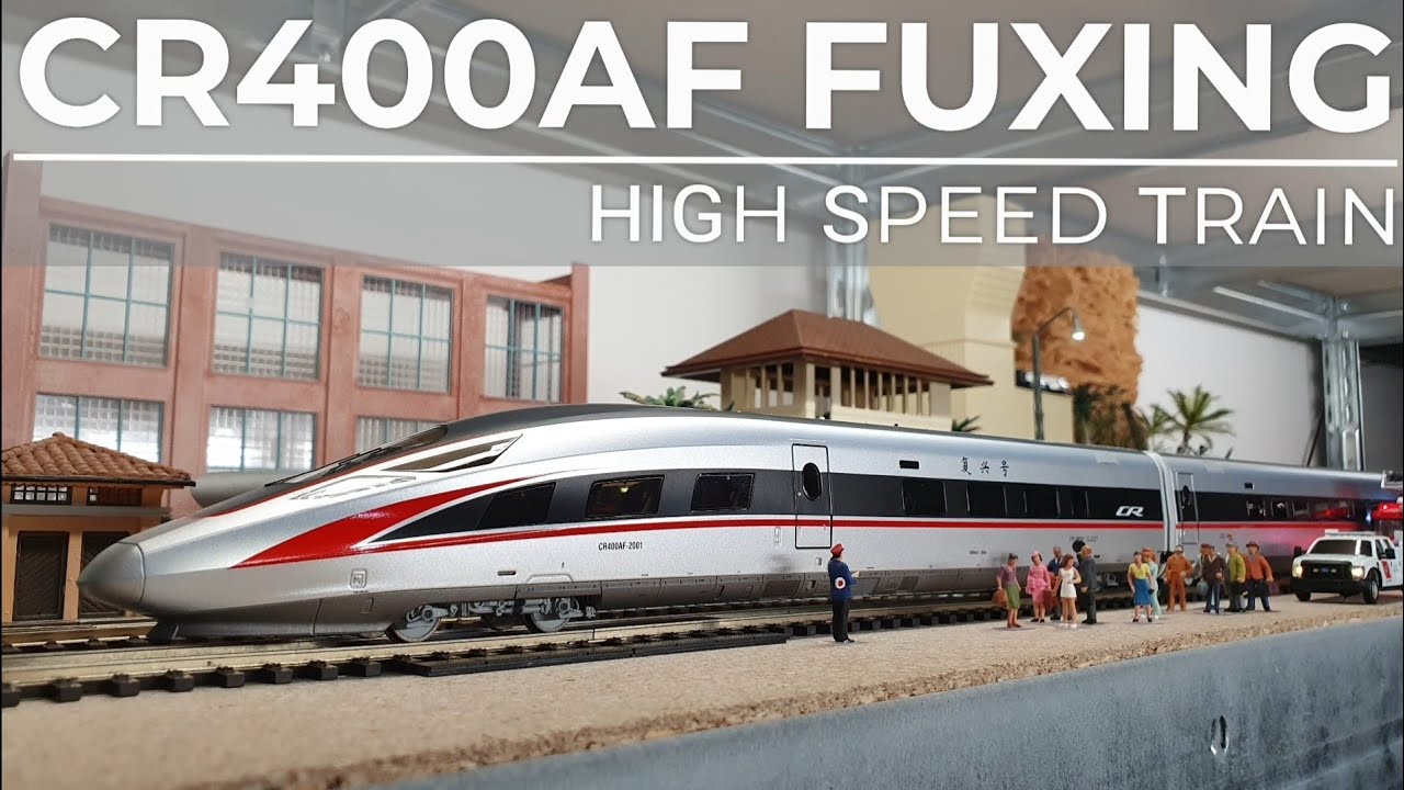 Amazing CR400AF FUXING - Chinese High Speed Train