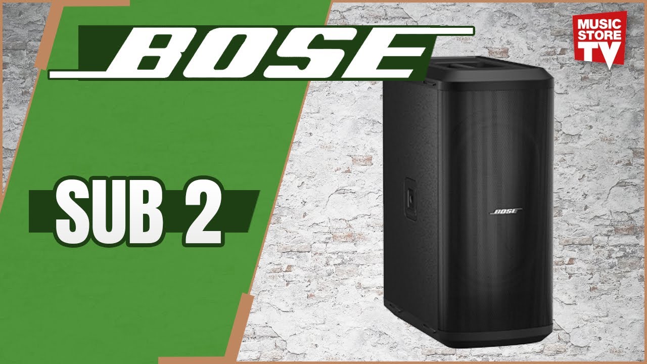 Сабвуфер Bose Sub 2 | RU | МУЗЫКАЛЬНЫЙ МАГАЗИН