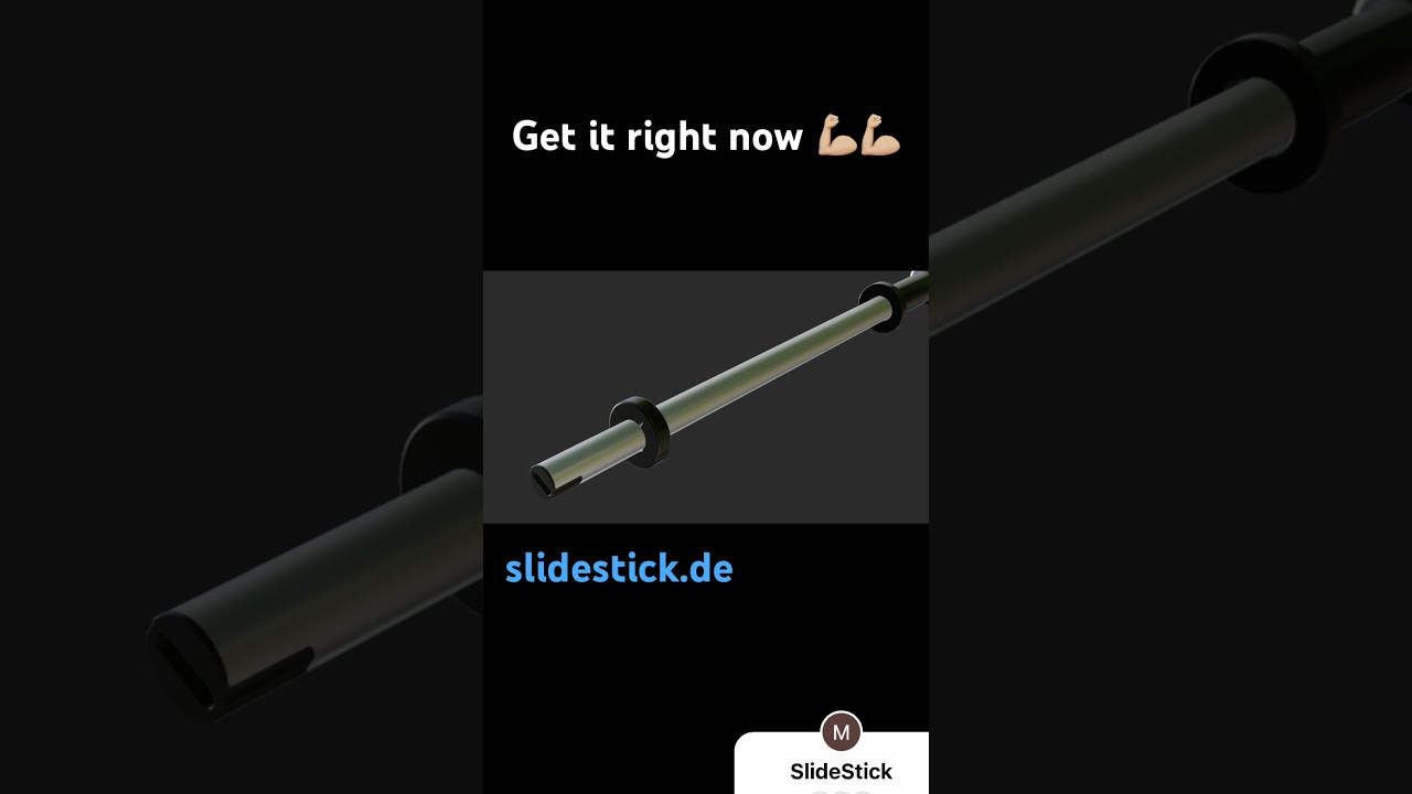SlideStick - New Sports Equipment! Improve the workout 💪🏼