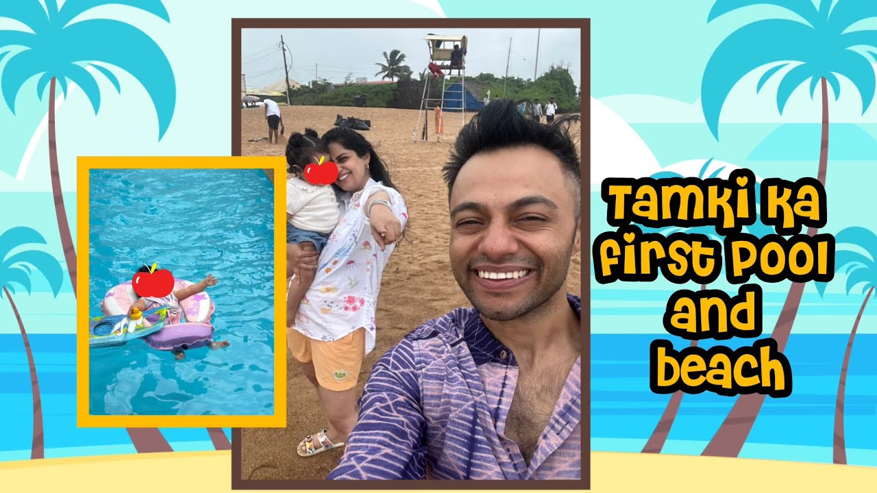 Tamki ney gaaya gaana | AIRBNB ka tour | Pool day | Goa day 2 #dailyvlog #travel