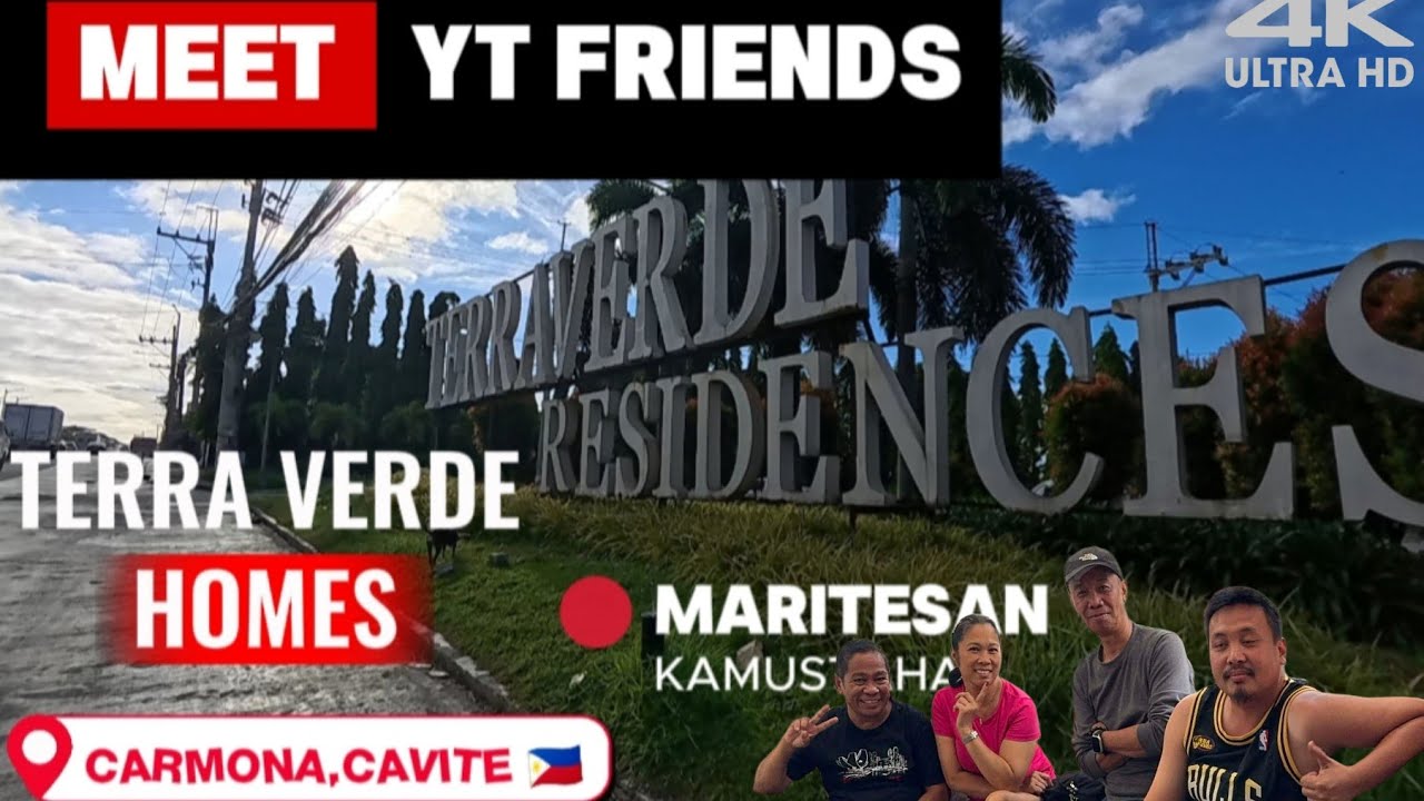 [4K] Biyaheng Carmona Cavite | Terra Verde Residence 🇵🇭 | With My Youtuber Friends!
